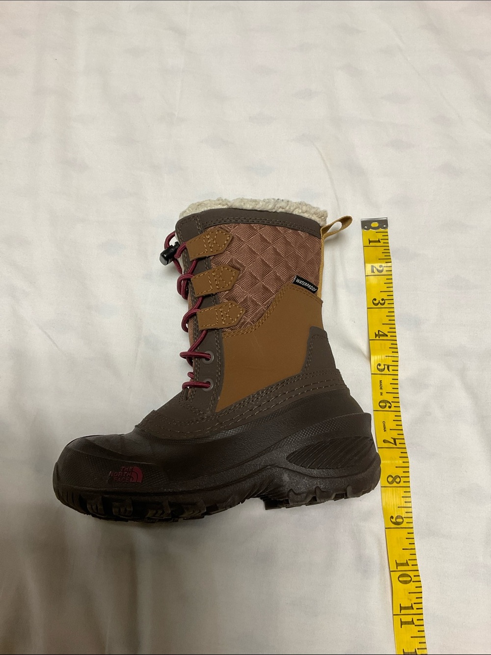 North Face Toddler Brown Winter Boots. Size 11 - Picture 12 of 12